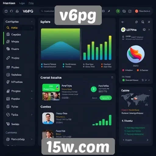 Análise da interface do usuário no v6pg